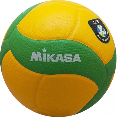 Волейбольный мяч MIKASA V200W-CEV р.5 зеленый-желтый